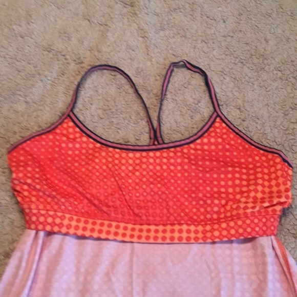 🔥4/$20 REEBOK Play Dry Built in Bra Tank - Ladies Med - Picture 4 of 7
